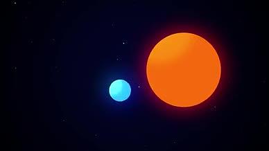 星球星空融球动画视频的预览图